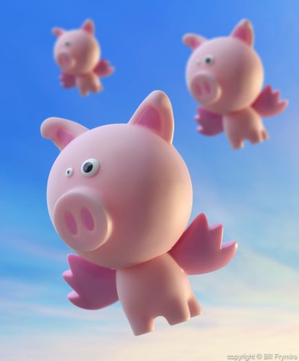 flying pigs