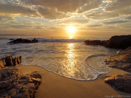 Beach near San José del Cabo, Mexico at sunrise