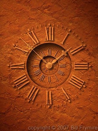 stone clock