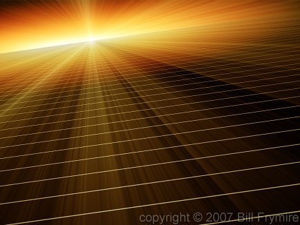 grid on golden horizon