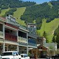 downtown Jackson Hole Wyoming USA