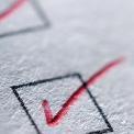 close up of checkmark