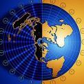 globe with time zones